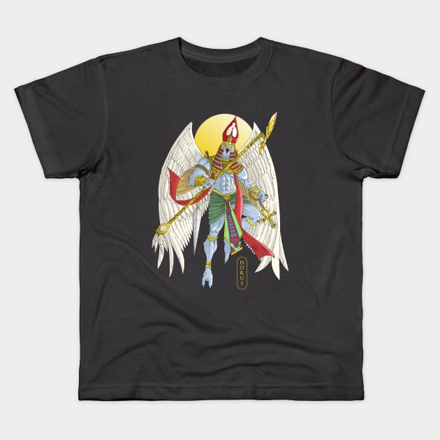 Horus Kids T-Shirt by TomiAx